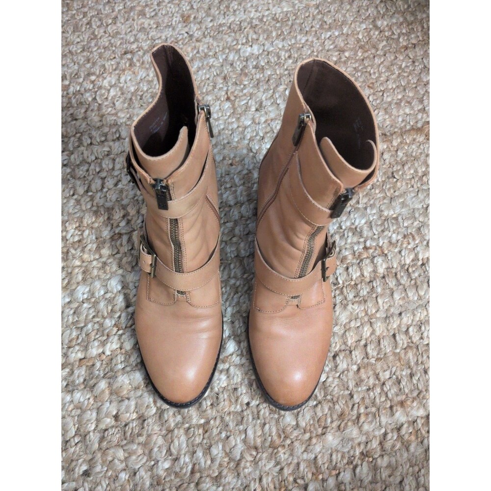 Donald J Pliner Women's Dusten Booties Saddle Calf Size 9.5 M